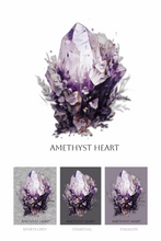 Load image into Gallery viewer, Amethyst Heart Sweatshirt