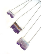 Load image into Gallery viewer, Raw Amethyst Necklace