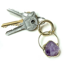 Load image into Gallery viewer, Raw Amethyst Clip