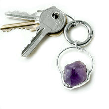 Load image into Gallery viewer, Raw Amethyst Clip