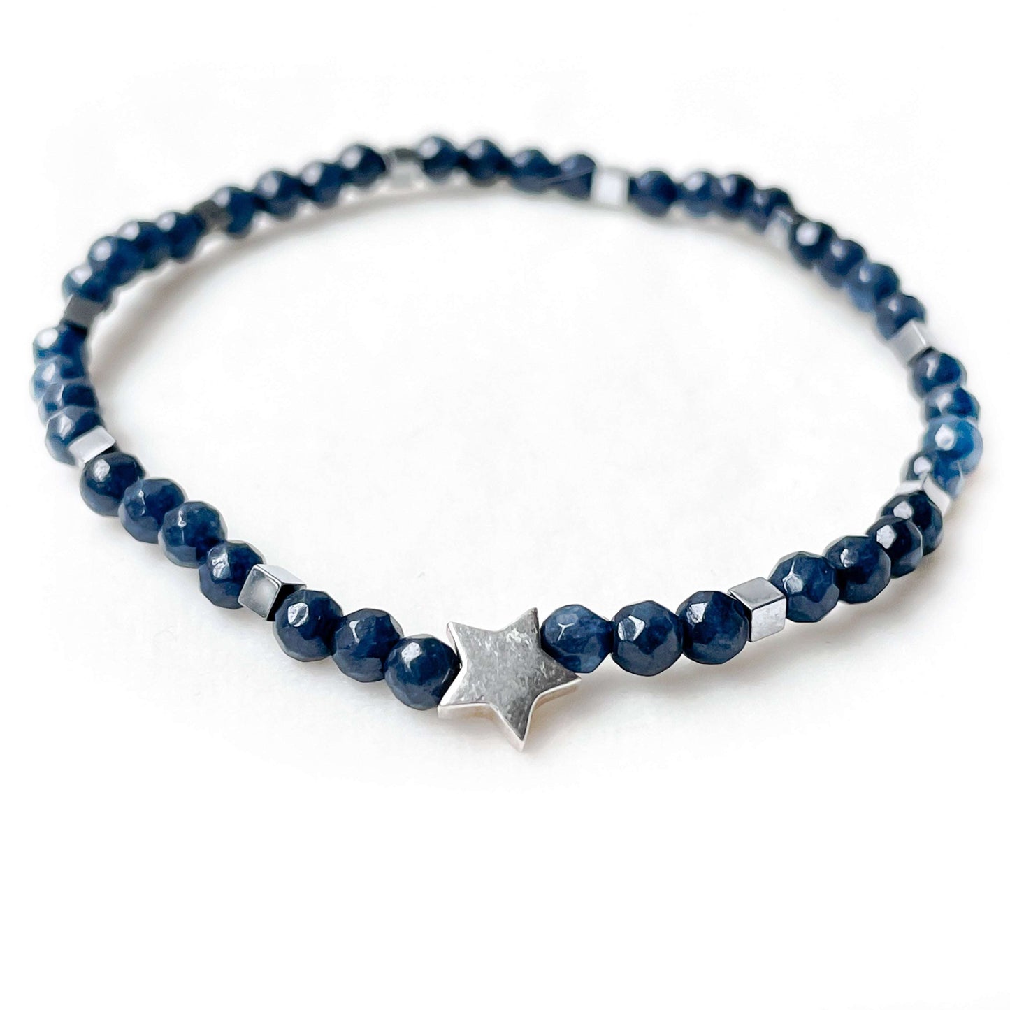 Wisdom - Star Jade Gemstone Bracelet