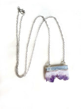 Load image into Gallery viewer, Raw Amethyst Necklace