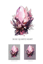 Load image into Gallery viewer, Rose Quartz Heart Sweatshirt