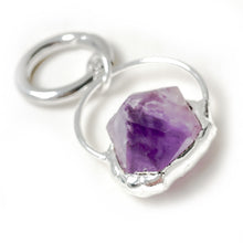 Load image into Gallery viewer, Raw Amethyst Clip