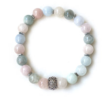 Load image into Gallery viewer, Positivity- Morganite Hearts