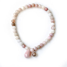 Load image into Gallery viewer, Positivity - Pink Opal Silver Bell