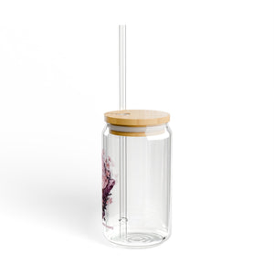 Rose Quartz “Love Starts With You” Sipper Glass