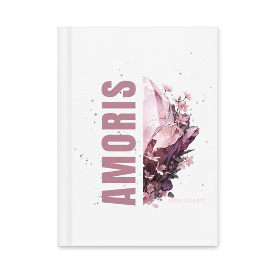 Amoris — Rose Quartz Crystal Journal