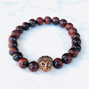 Leadership -  Red Tiger’s Eye Bracelet