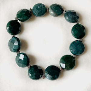 Green Opal  Bracelet