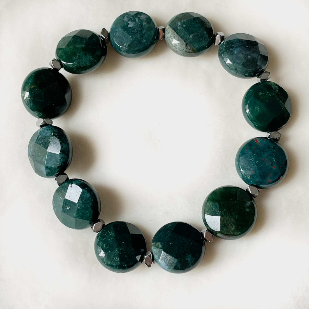 Green Opal  Bracelet