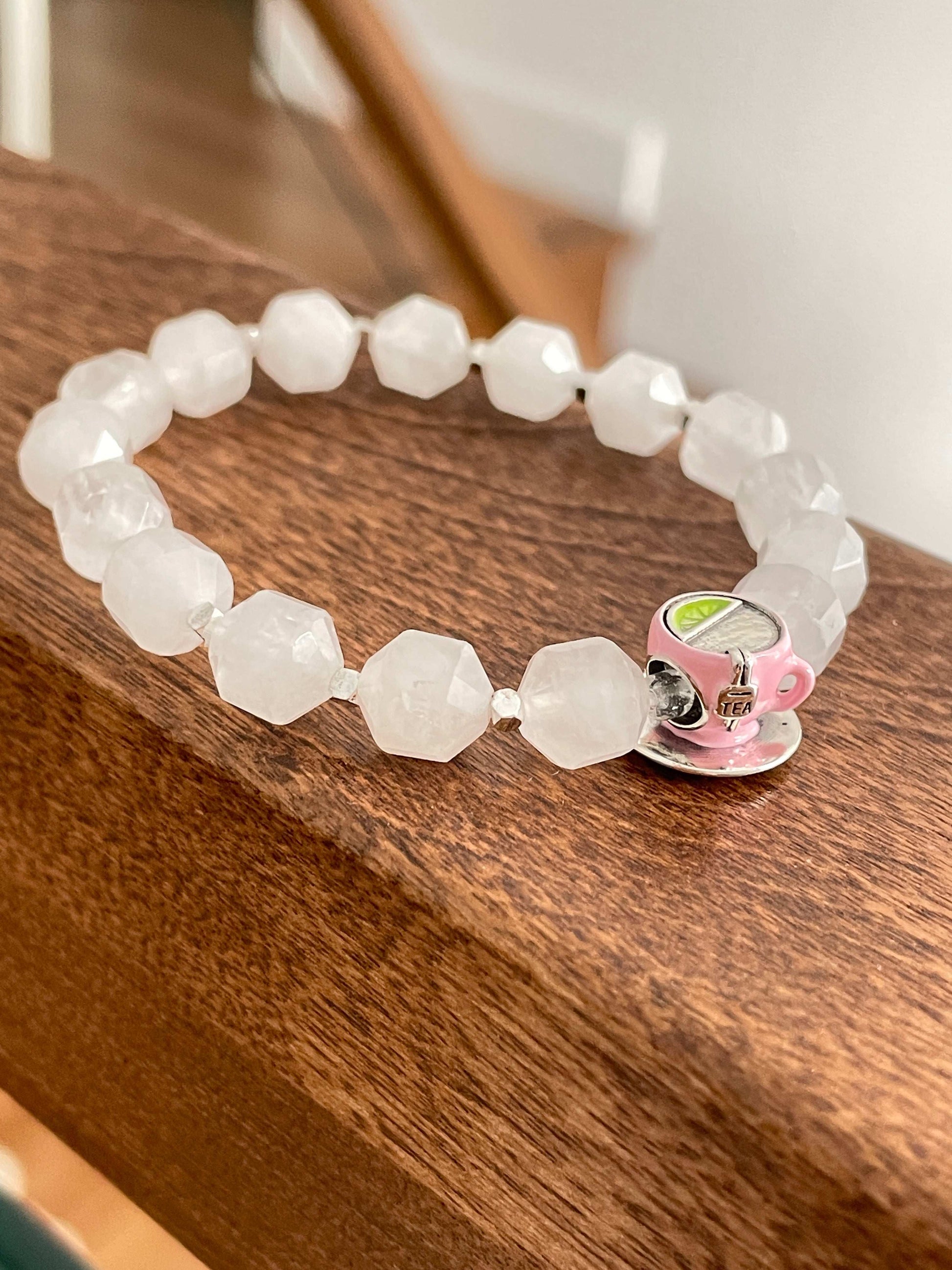 CreativiTEA - Quartz Gemstone Bracelet
