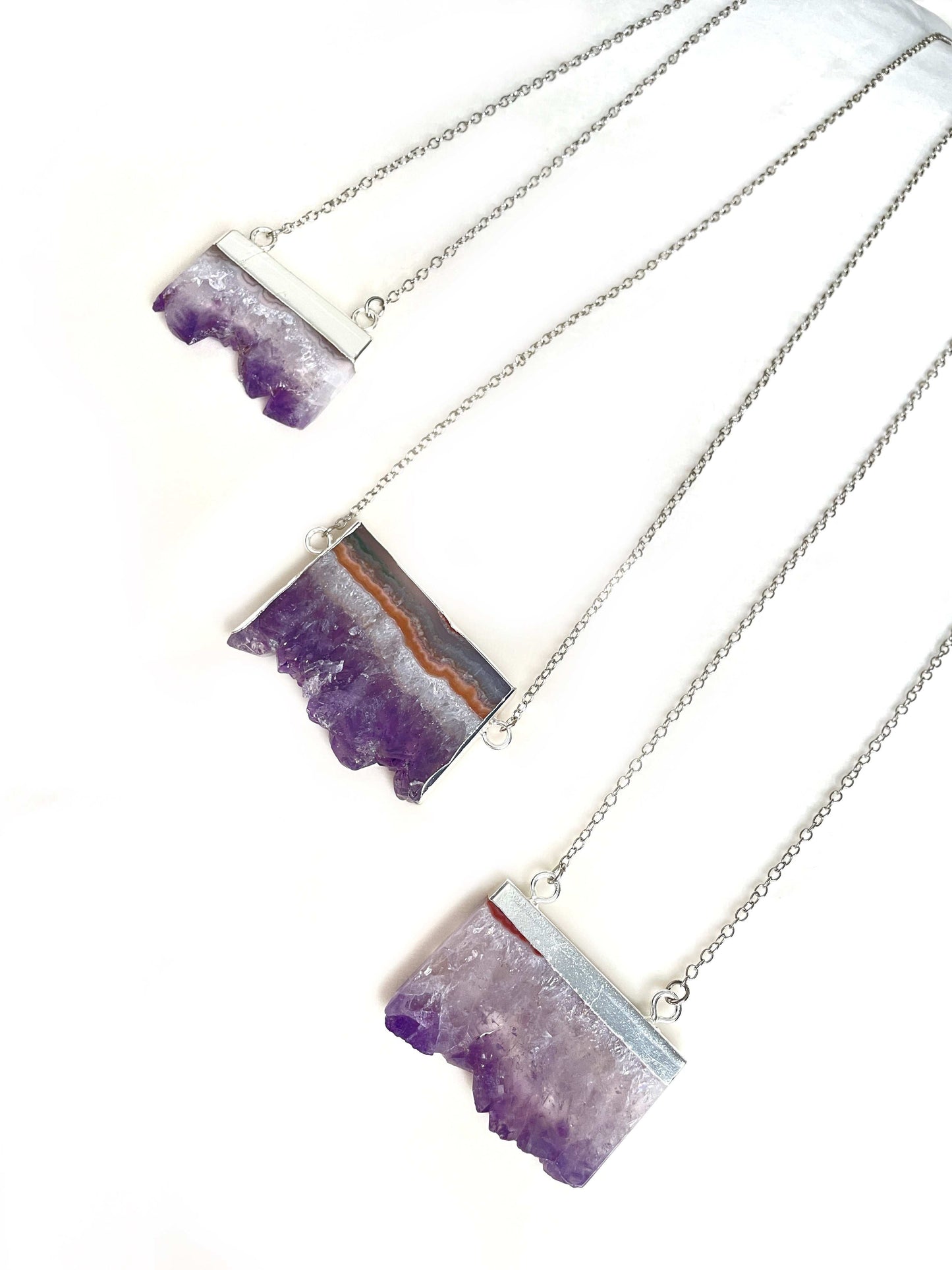 Raw Amethyst Necklace