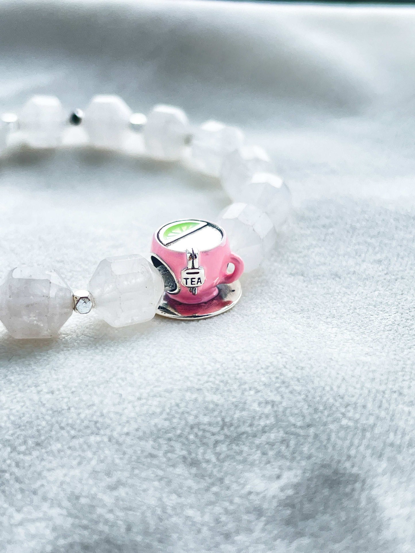 CreativiTEA - Quartz Gemstone Bracelet