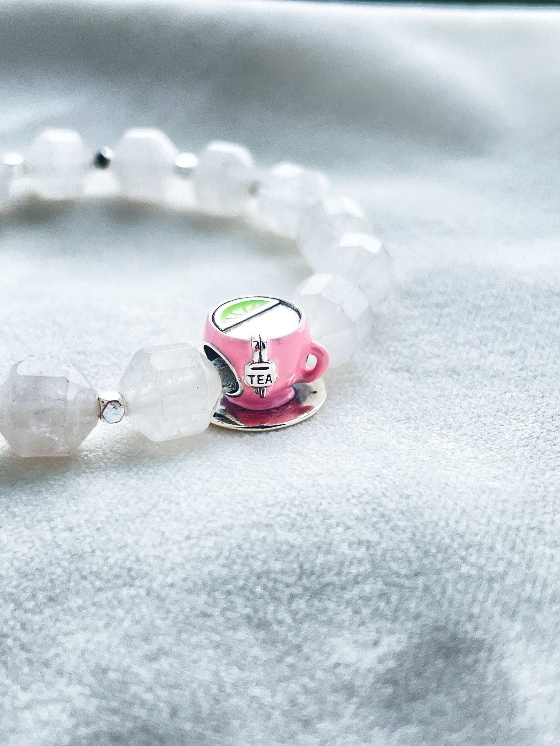 CreativiTEA - Quartz Gemstone Bracelet