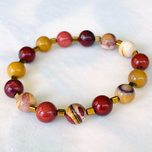 Strength - Large Mookaite Jasper