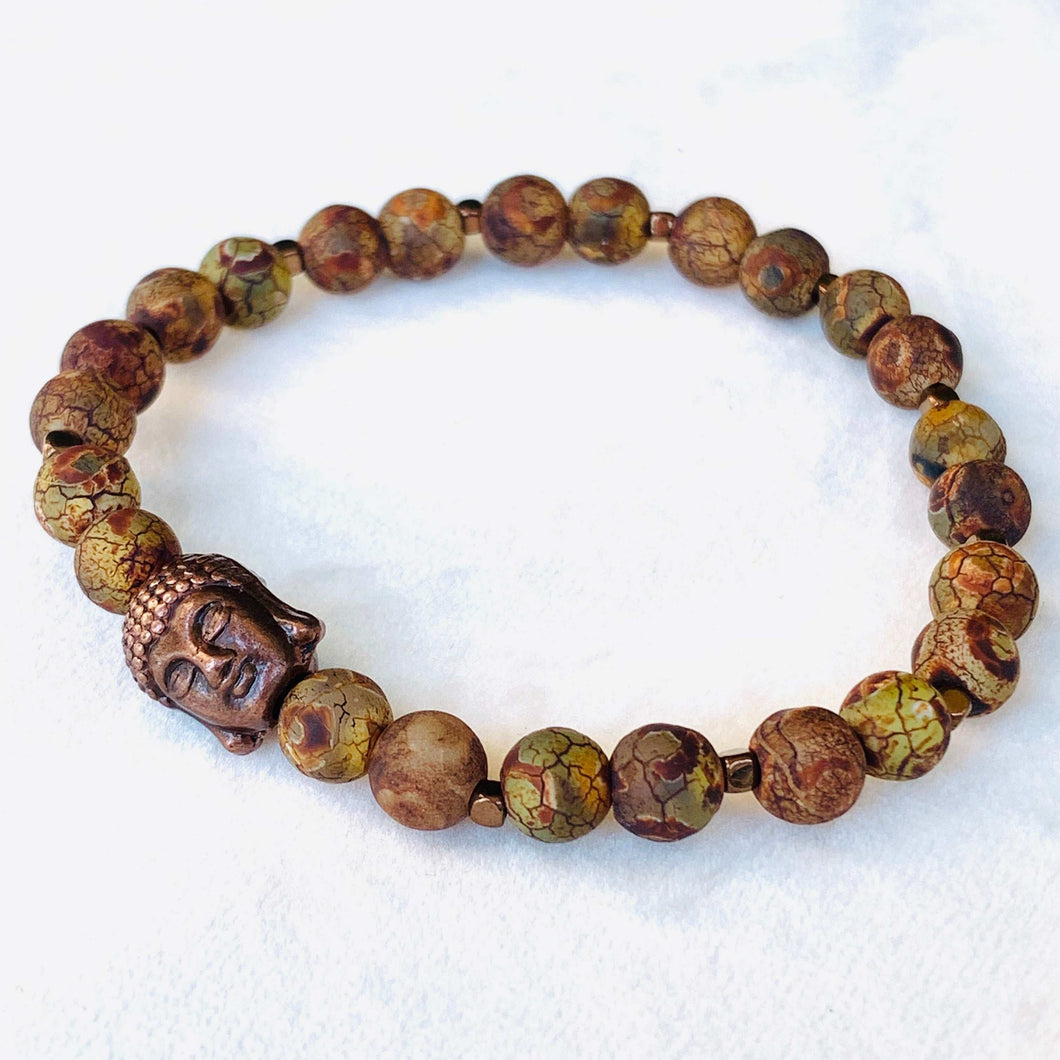 Serenity -  Tibetan DZI Beads