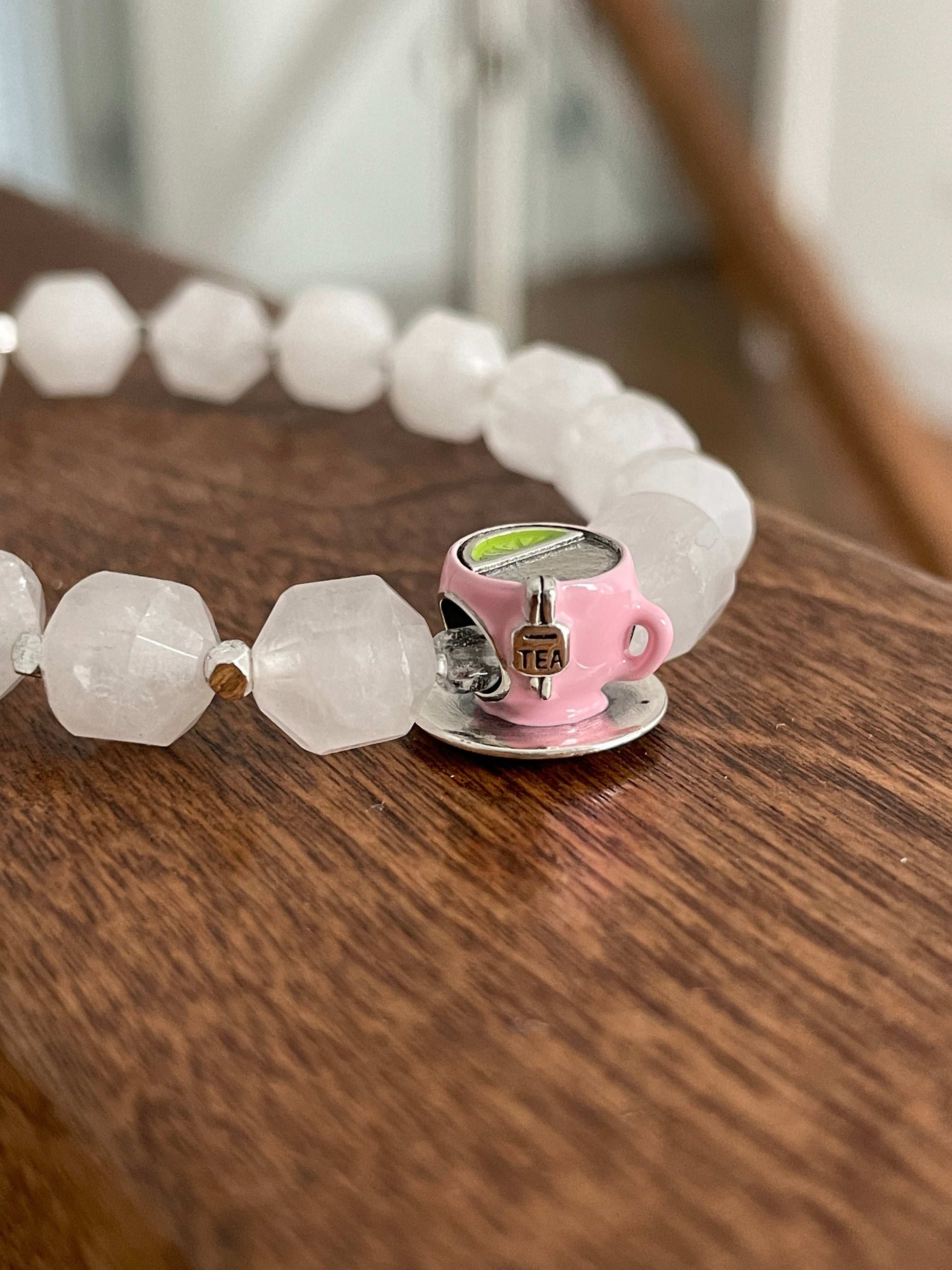 CreativiTEA - Quartz Gemstone Bracelet