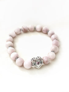 Love Mom - Gemstone Bracelet