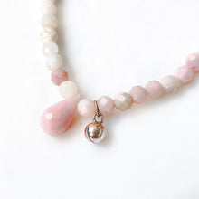 Load image into Gallery viewer, Positivity - Pink Opal Silver Bell
