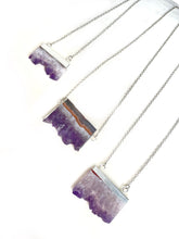 Load image into Gallery viewer, Raw Amethyst Necklace
