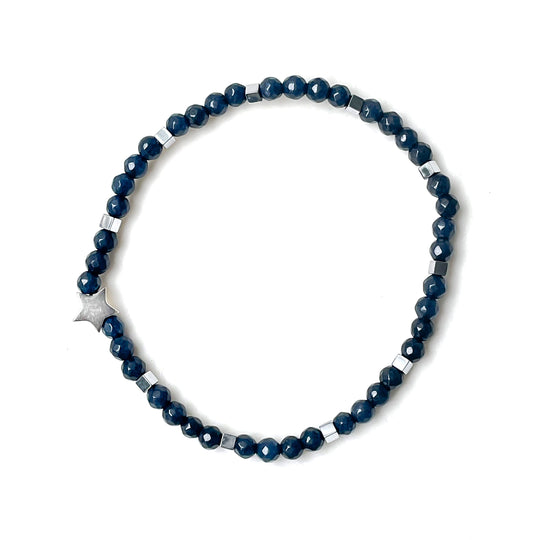 Wisdom - Star Jade Gemstone Bracelet